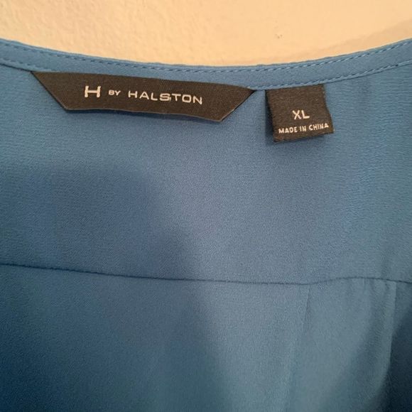 [H by Halston] Blue Blouse - Size XL - Picture 3 of 5